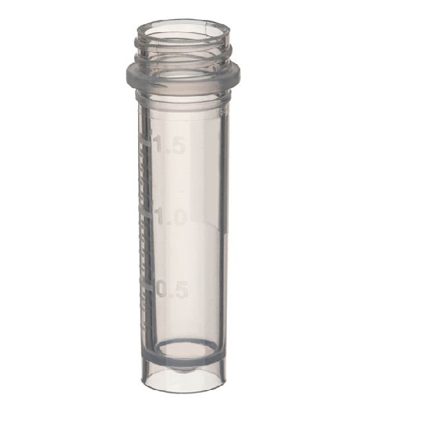 2.0ml Freestanding Micro Centrifuge tubes only (without screw cap)