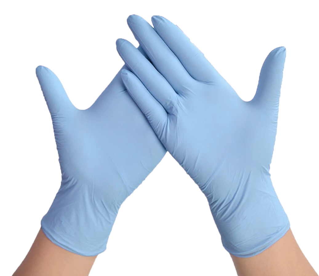 Labskins[n+] Nitrile PLUS Blue Gloves (6mil)