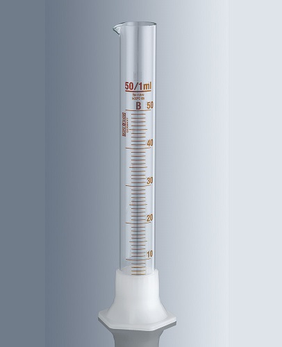 Graduated Cylinders with plastic base, 500ml